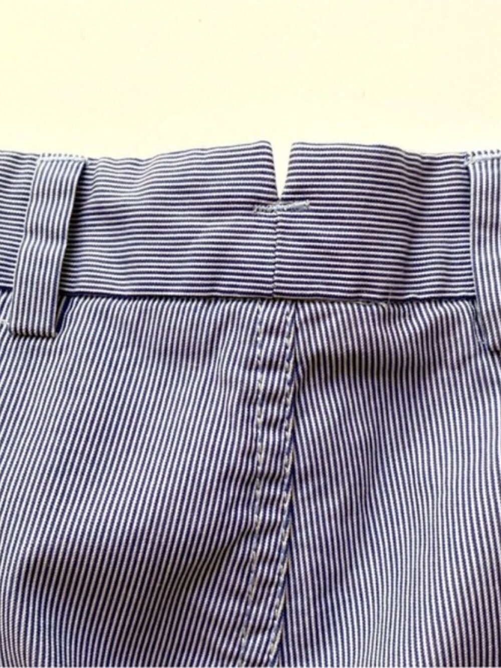 Peter Millar Man’s Shorts 9” Pinstripe Cotton-Blend Shorts size 38 - Picture 9 of 10